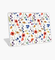 Wildblumen Muster Laptop Folie