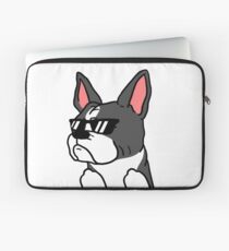 Funny I Do What I Want Boston Terrier Laptop Sleeve
