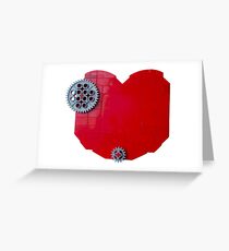 "The Heart of an Engineer" by Marcello Greeting Card