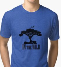 Wild Nature animals Tiger nature ecology Tri-blend T-Shirt