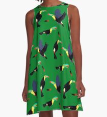 Toucans A-Line Dress