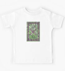 Foliage Jungle Hipster Design Shirt Kids Tee