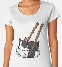 Funny Sushi Boston Terrier Women's Premium T-Shirt