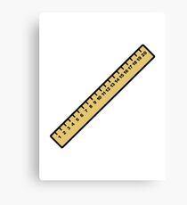 Ruler Canvas Print