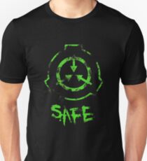 SCP-Stiftung: Sicher Slim Fit T-Shirt