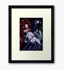 Four Fight Framed Print