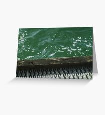 Sea Water Greeting Card