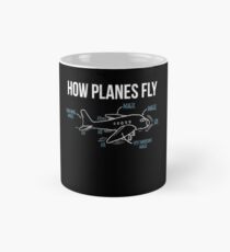 Taza Cómo vuelan planos Funny Aerospace Engineer Engineering T-Shirt