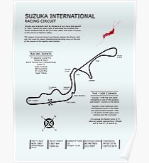 Suzuka International Racing Circuit Poster
