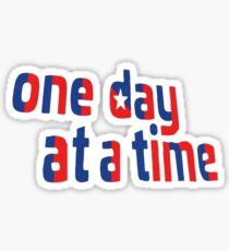 One Day at a Time- Cuba Intro Logo Sticker