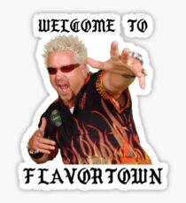 Willkommen in Flavortown Sticker
