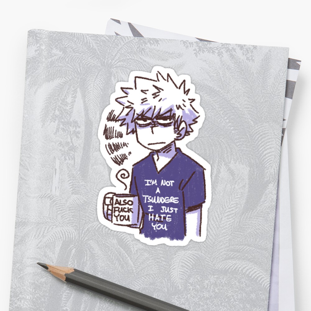 Bakugou Is Done Sticker Sticker By Saisaichan Redbubble