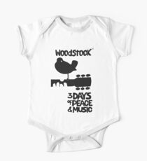 Woodstock 1969 Baby Body Kurzarm
