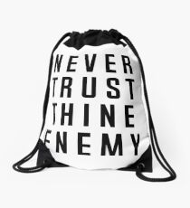 Ecclesiasticus 12:10 Drawstring Bag