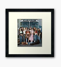 almost famous group shot Framed Print