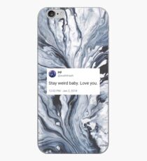 Vinilo o funda para iPhone "Quédate bebé extraño" Joji Tweet