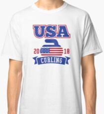 USA Curling 2018 Classic T-Shirt