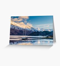 Loch Leven and Glencoe Village Greeting Card