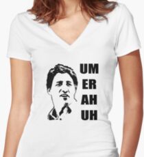 Ottawa Wisdom Women's Fitted V-Neck T-Shirt