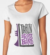 L Train Brass Band Women's Premium T-Shirt