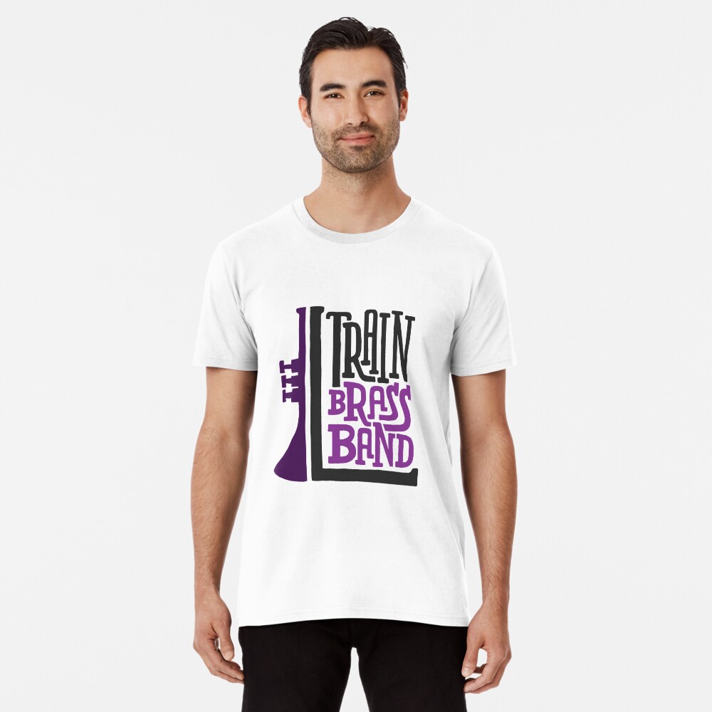 L Train Brass Band Premium T-Shirt