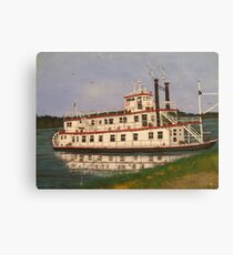 Mississippi River boat Leinwanddruck