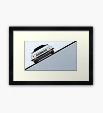 Delorean Framed Print