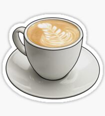 Latte Sticker