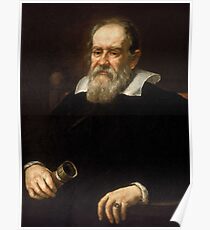 Galileo Galilei - Astronom und Mathematiker Poster