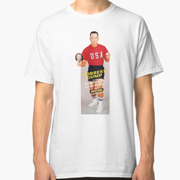 forrest gump ping pong shirt