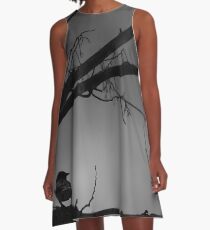 Lonely Bird A-Line Dress