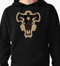 Black Bulls Pullover Hoodie