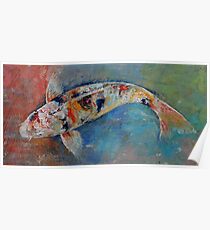Japanese Koi Poster