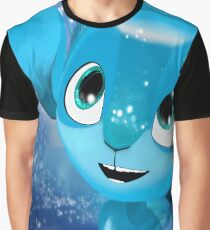 Blue mune Graphic T-Shirt