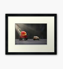 Small world Framed Print