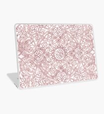 Rose gold marble mandala Laptop Skin