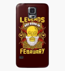 February Birthday Case/Skin for Samsung Galaxy
