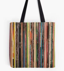 Classic Alternative Rock Records Tote Bag