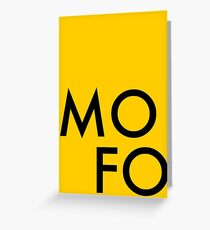 MoFo Greeting Card