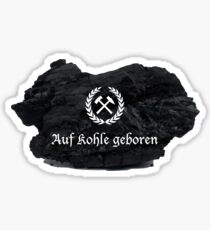 Ruhrgebiet: born on coal Sticker