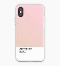 AESTHETIC UNIVERSE WHISPER PINK DESIGN iPhone Case