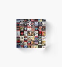 Stephen King Novels Acrylic Block