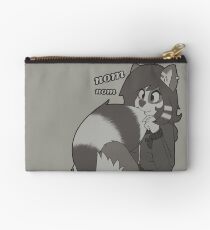 Cute rikki eating her new tail! Studio Pouch