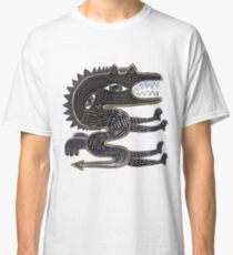 dekorativer surrealer Drache Classic T-Shirt