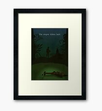 The Empire Strikes Back Framed Print