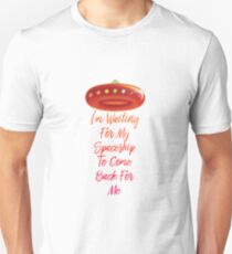 Kesha - “I’m Waiting For My Spaceship” Lyric Unisex T-Shirt