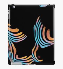 5126s-MAK 3669 Abstract Art Nude Striped Torso and Breasts iPad Case/Skin