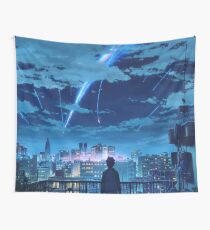 kimi no na wa // your name Taki Stars Balcony Wall Tapestry