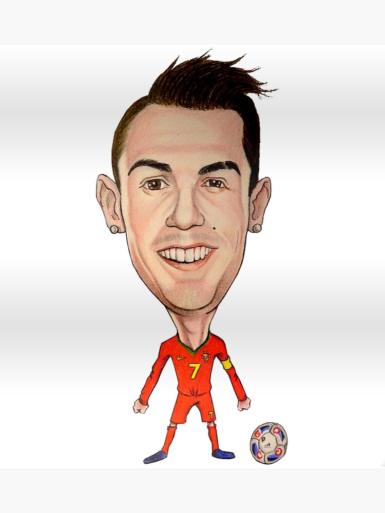 Gambar Karikatur Cristiano Ronaldo