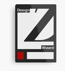 Design Wizard Version Two Metal Print